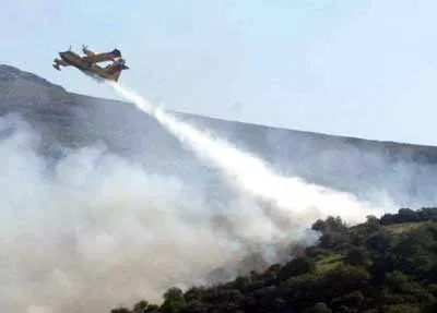 incendies avion