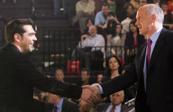 papandreou tsipras