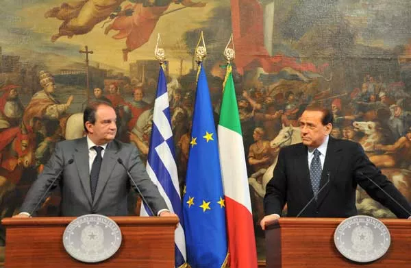 caramanlis berluscon