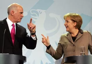 papandreou merkel
