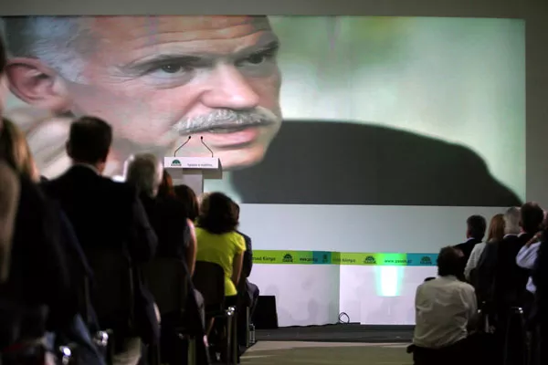 papandreou pasok