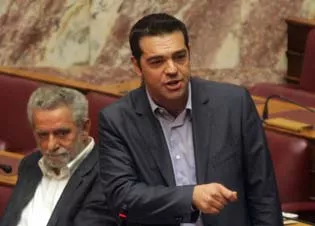 tsipras parlement