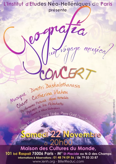 Geografia, un voyage musical (affiche)