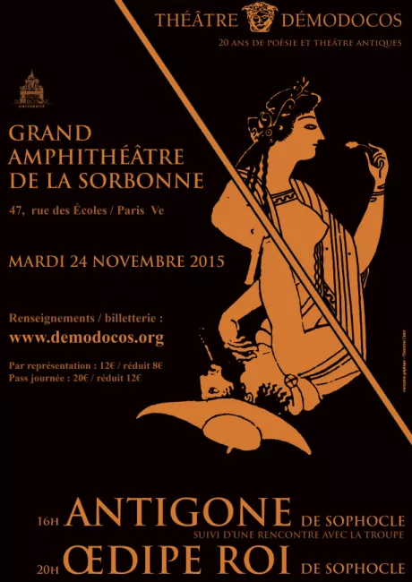 Sophocle au Grand Amphi de la Sorbonne avec Démodocos