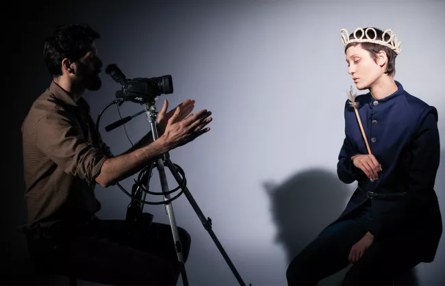 Elpida Orfanidou et Juan Perno dans Elpid'Arc