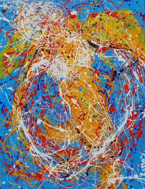 La victoire de Samothrace jouant à la corde, Ch. P. Lipsos