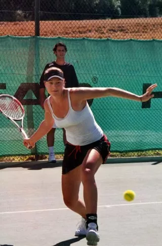 Derrière Julia Vakulenko, le maître Mouratoglou veille...