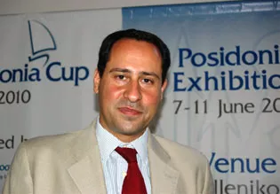 Themistoklis Vokos, président de Posidonia Exhibitions