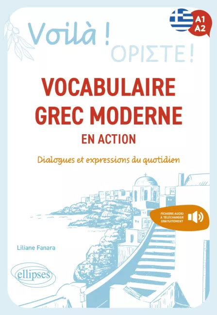 Voilà ! Vocabulaire grec moderne en action - couverture