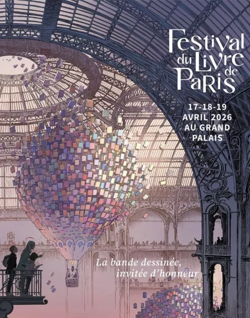 Affiche du Festival du Livre de Paris