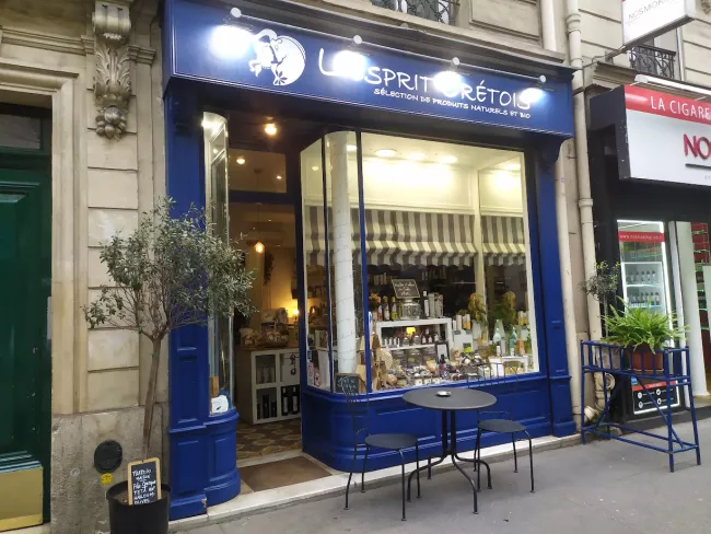 L'Esprit Crétois est à vendre - vends fonds de commerce boutique Bio à Paris