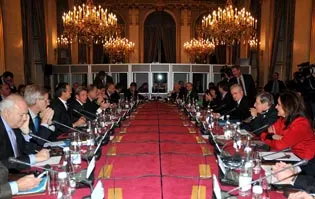 bakoyannis paris Dora Bakoyannis, mardi soir à Paris, au conseil informel des ministres des Affaires étrangères de l