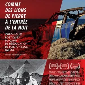 Comme des lions de pierre à l'entrée de la nuit