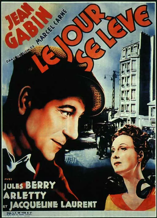 Affiche de "Le jour se lève" de Marcel Carné