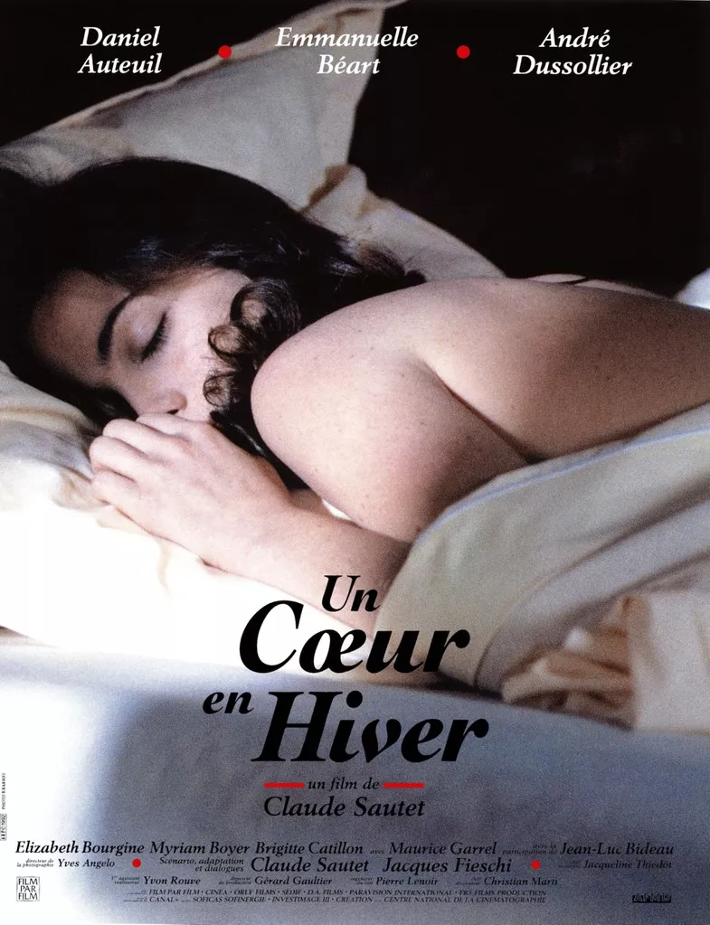Affiche du film "Un cœur en hiver" de Claude Sautet